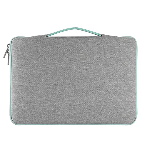 Procase 14-15.6 Inch Laptop Sleeve Case Protective Bag, Ultrabook Notebook Carrying Case Handbag For Macbook Pro 16" 2019 14" 15" 15.6" Dell Lenovo Hp Acer Samsung Sony Chromebook Computer -Light Grey #TOP7