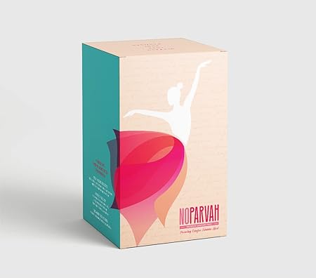 NOPARVAH Ultrathin Premium Sanitary Pads For Women I 10 Pads For Medium Flow (L) I All Natural & Chemical Free I Designed For Normal-Sensitive Skin I Free Disposal Cover With Each Pad