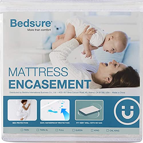 Bedsure mattress cover full size mattress protector waterproof zippered
