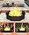Mocomax Smokeless Fire Pit Ring 40-Inch Outer 36-Inch Inner Diameter, Large Solid Steel Firepit Liner for Outside Wood Burning, DIY Campfire Ring Above or In-Ground for Outdoor, Octagonal