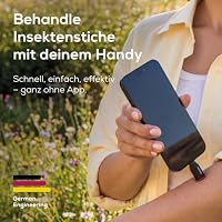 Beurer BiteX Go Deep Black Insektenstichheiler für Smartphone, USB-C Plug-in, gegen Juckreiz & Schwellungen, für Android & iPhone, mit Licht – Ansicht 2