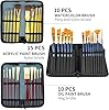 149Pcs Deluxe Artist Painting Set with Aluminum and Beech Wood Easel, 48 Colors Acrylic & Oil Paints, 24 Colors Watercolor Paints, Art Paint Supplies for Artists, Beginner & Adults