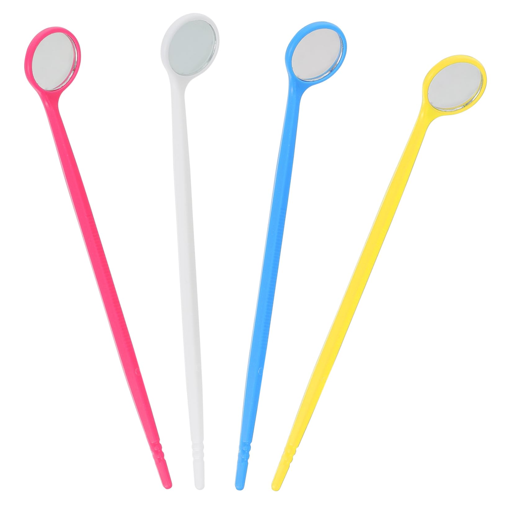 Ciieeo 3 Set Specchietti Usa E Getta Kit Adulti A Forma Di Con Denti Attrezzo Specchio Orale Specchietti Di Ispezione Plastica 20 Pezzi*3