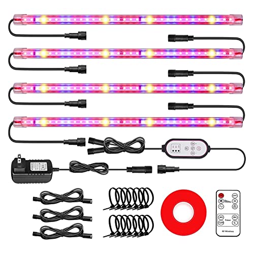 LIGHTIMETUNNEL LED Plant Grow Light Strips Full Spectrum for Indoor ...
