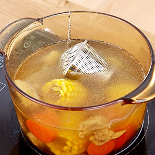DOITOOL Coador de chá com infusor bola de 6,5 cm para temperos, filtro de bola de malha para cozinha