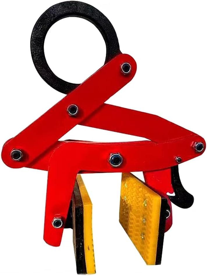 Pince verticale tôle acier allie structure metallique levage ouverture A