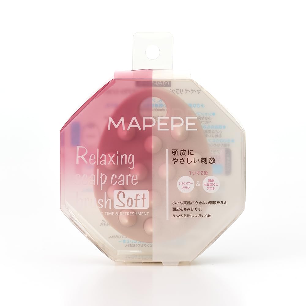 マペペ リラクシングスカルプケアブラシ〈ソフト〉MAPEPE