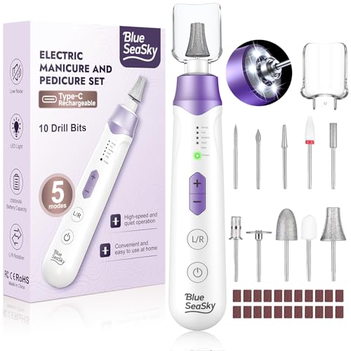 Professional Electric Nail Drill 2000mAh
