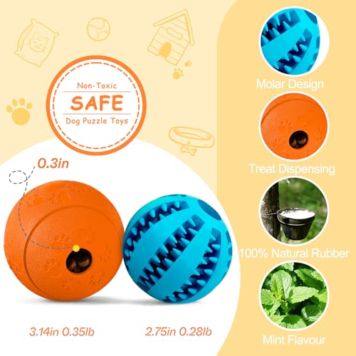 HIPPIH-Interactive-Dog-Toys-for-Puppies-2-Pack-Dog-Puzzle-Toys-for-Small-Dogs-Dog-Balls-for-Medium-Dogs-Treat-Dispensing-Dog-Toys