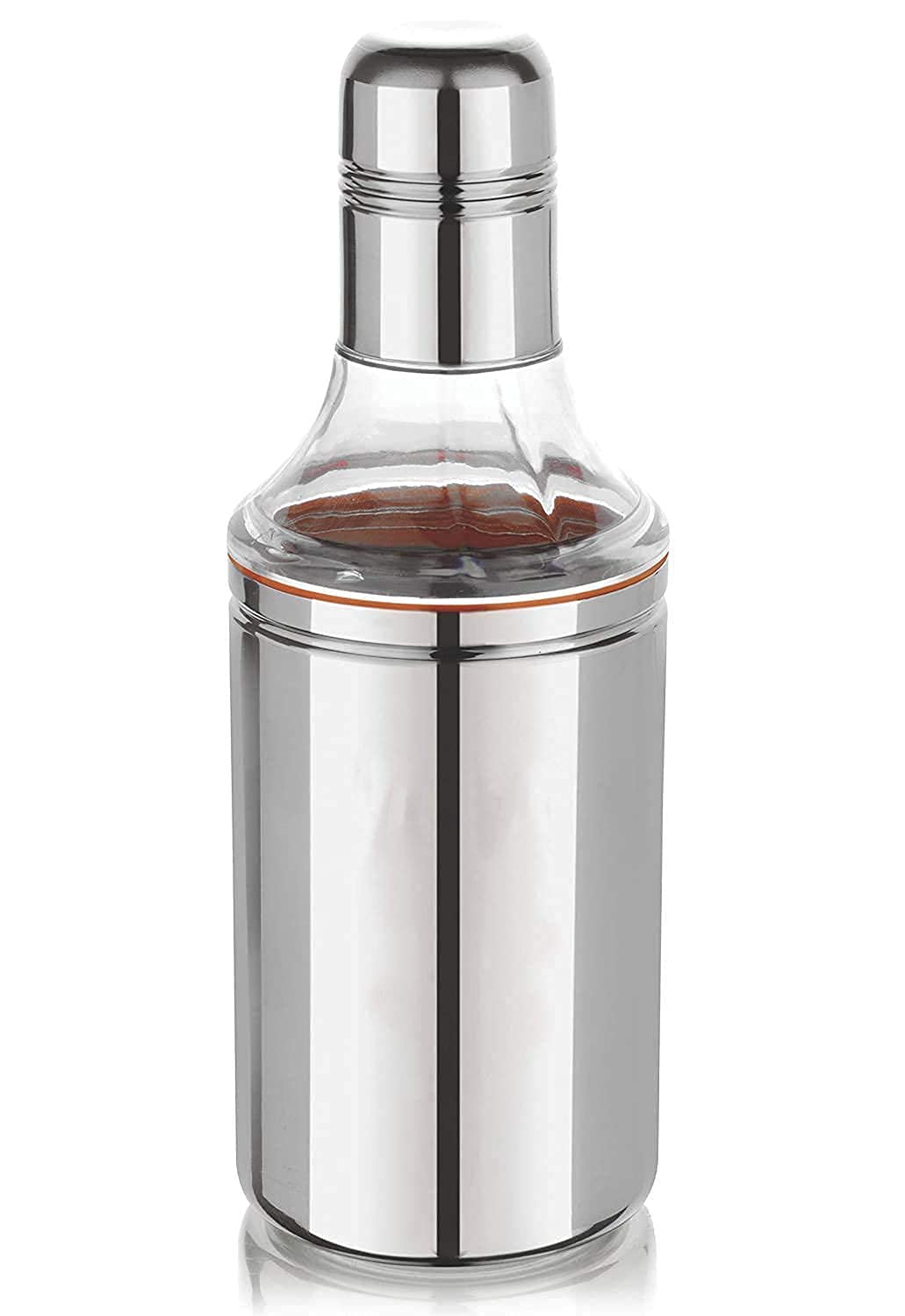 Murli Stainless Steel Oil Dispenser Oil Dropper, Cooking Oil Bottle Pourers, for Home Kitchen (500 ml)-image-5