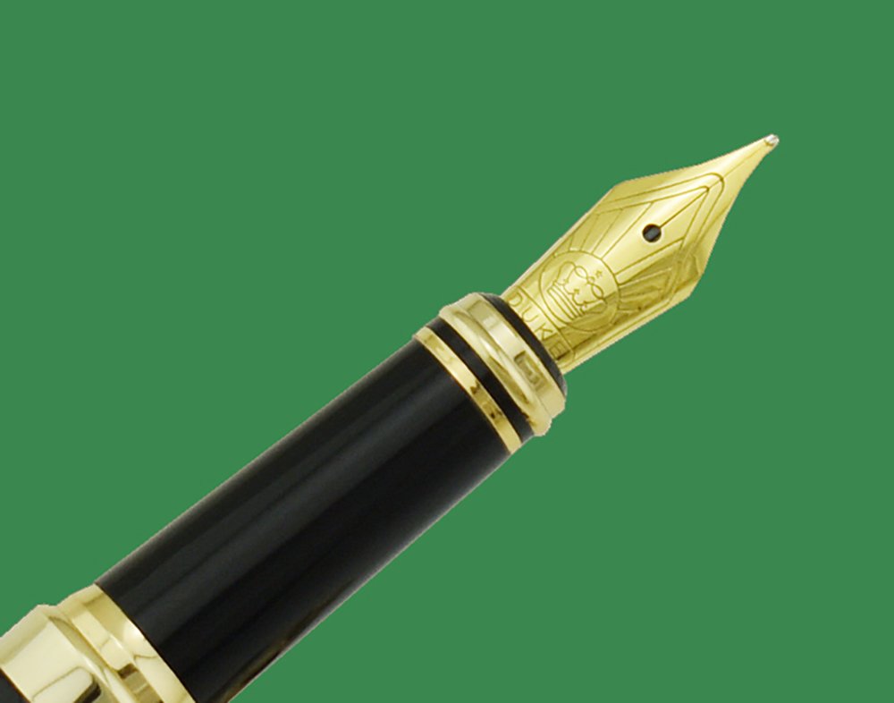 Lot de stylos à plume avec boîte cadeau Duke Sapphire Golden -- 1