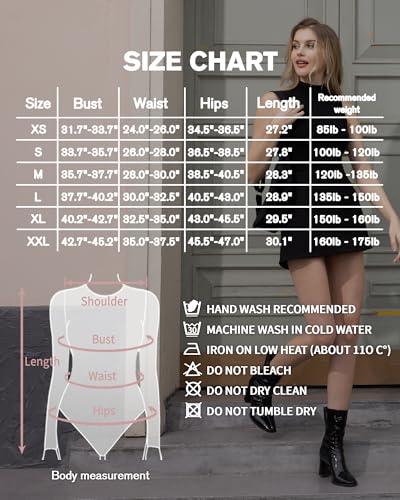 MANGOPOP Women's Mock Turtle Neck Sleeveless Tank Tops Bodysuit Leotard Clothing