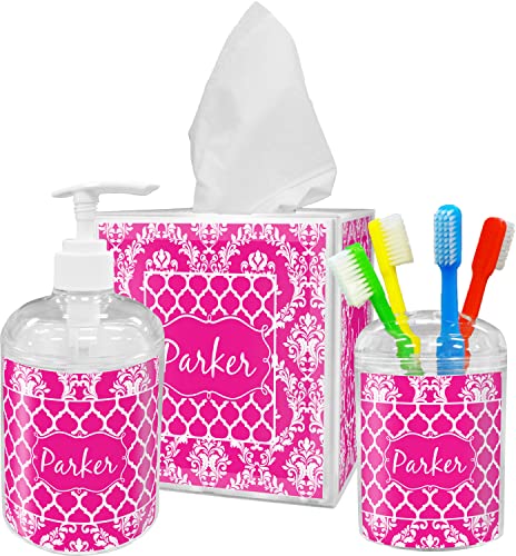 Rnk Shops Moroccan & Damask Tissue Box Cover (Personalized) #TOP2