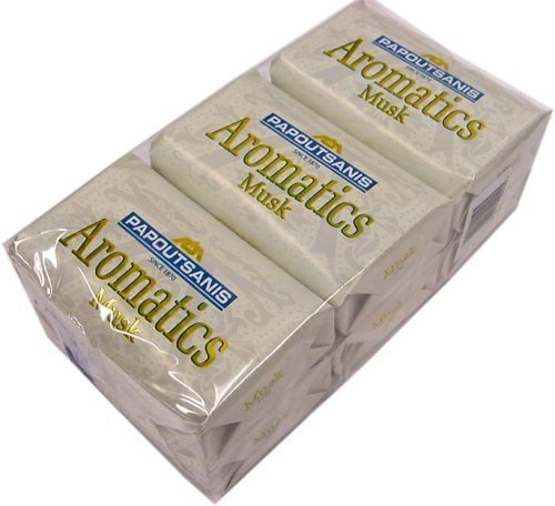 Aromatics Greek Soap Musk 6 PACK of 4 Oz Bars