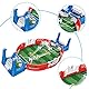 Interaktives Tischfußballspiel,CHmiss Tischkicker Spiele,Mini Tischfußball Spiele,Mini Tischfußball Spiele Mit 2 Fußbälle,für Jungs, Interaktive Brettspiele für Kinder Erwachsene