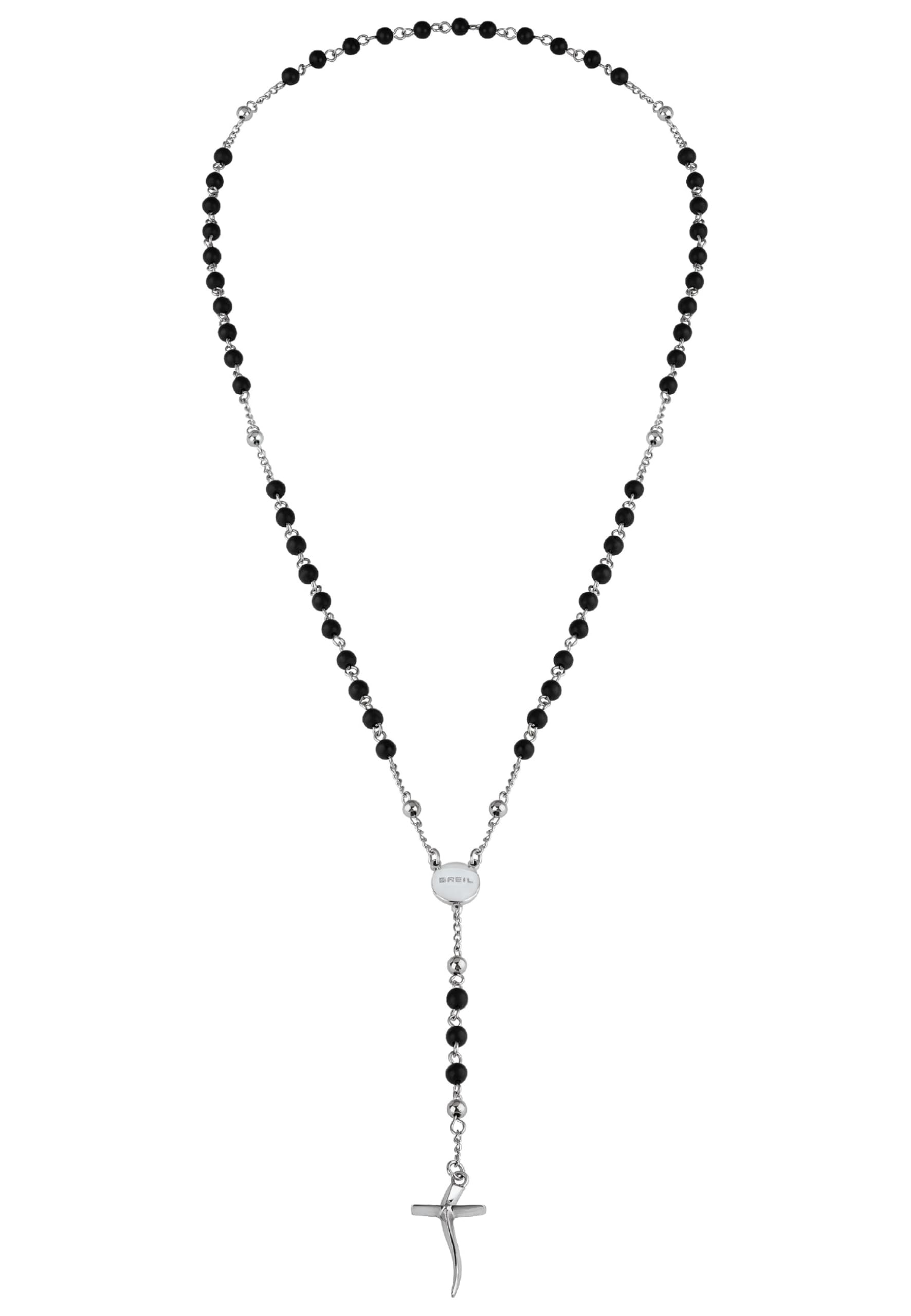 Breil necklace CODE collection in steel measuring 63cm for man