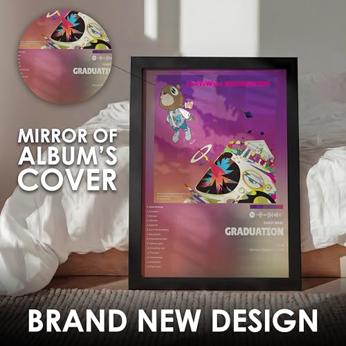 Image of Custom Album Cover Posters Framed, Music Posters, Custom Poster Wall Decor, Music Wall Art Song Poster, Unique Gift for Music Lovers