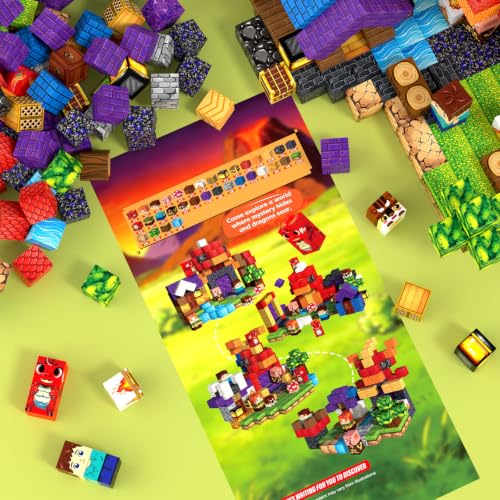 Kryzomat 200 PCS Magnetische Bausteine, Magnetic Building Blocks Drache – Ansicht 6