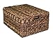 BIRDROCK HOME Abaca Nesting Baskets Set of 3 - Handwoven Storage Baskets w/Handles - Box Organizer for Household, Towels, Clothes, Nursery, Toys | Ideal Use in Living Room, Office, Kitchen & Bathroom