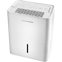 Ariston DEOS 12 EVO - Deumidificatore Casa Muffa Portatile 12L/24h con Ruote