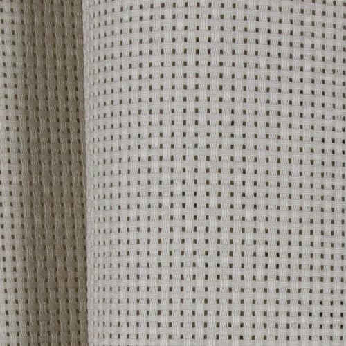Image of KCS 59 inch x 1 Yard (93cmx149cm) 11ct Counted Cotton Aida Cloth Cross Stitch Fabric (Pearl Grey)