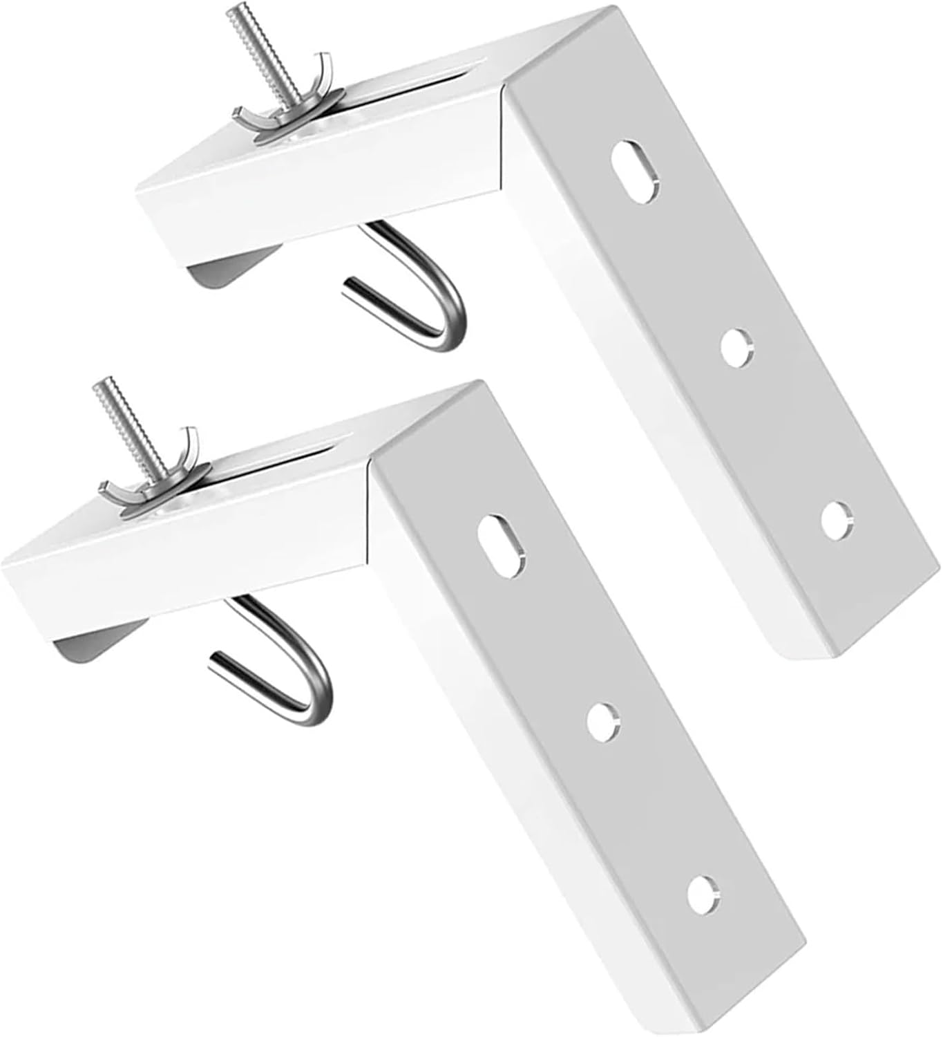 Adjustable L-Shaped Steel Bracket for Projector Screen Wall Mount Heavy Duty Hanging Hook Multi Function Projector Wall