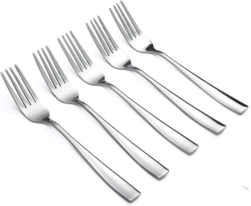 Eslite Stainless Steel Dinner/Salad Forks Set,24-Piece,8 Inches