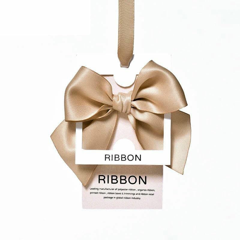 Cinta de grogrén marrón, serie 9, 16, 25 y 38 mm, 100 yardas por lote, para decoración de vestidos, bodas, manualidades y regalos (marrón dorado, 846-25 mm)