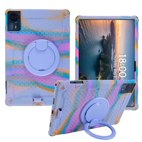 Étui Teclast T65 MAX 13 pouces violet rose avec support silicone flexible