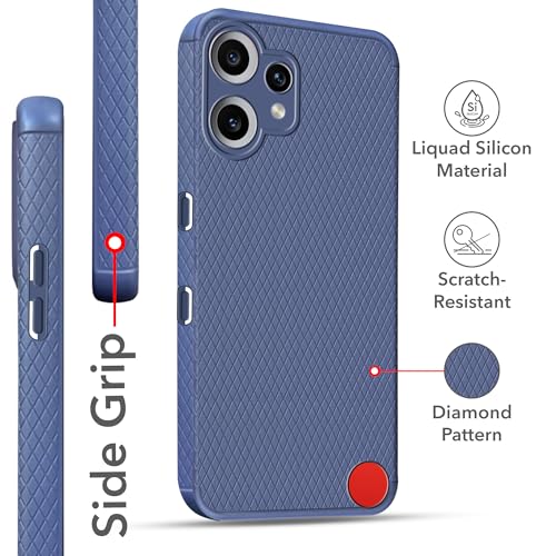 Image of Jkobi Back Cover Case for Nothing CMF Phone 2 Pro (Liquid Silicone | Side Grip | Camera Protection)
