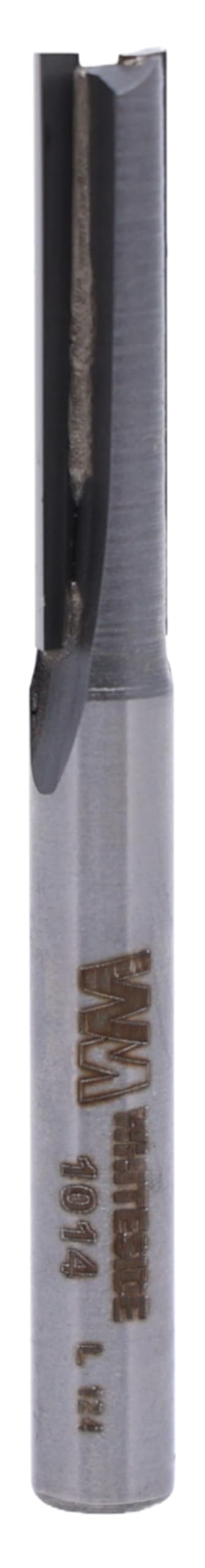 Whiteside Router Bits 1014 Straight Bit with 1/4-Inch Cutting Diameter and 1-Inch Cutting Length