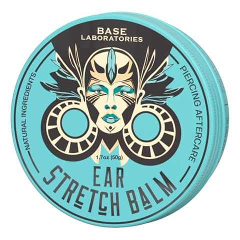 BASE LABORATORIES Ear Stretching Balm for Aftercare Cover
