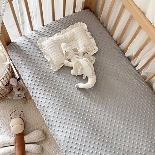 Reviews de Bebe Sheer Top 10. 46 La&Sheer - Sábanas de cuna de felpa para bebés para niños y niñas, sábana de cuna ultra suave y esponjosa de lujo para colchón estándar de cuna (28 x 52 pulgadas), sábana...