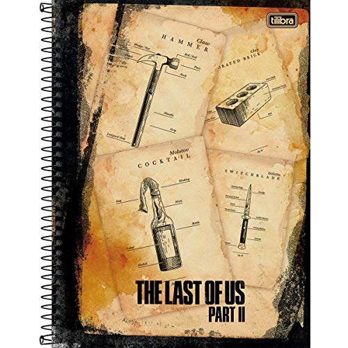 Caderno Universitário 1x1 80 fls C.D. Tilibra - The Last Of Us 1