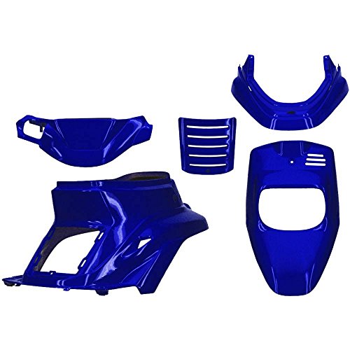 Kit carénage TNT Scooter MBK 50 Spirit 1990-2003 bleu métallisé Neuf