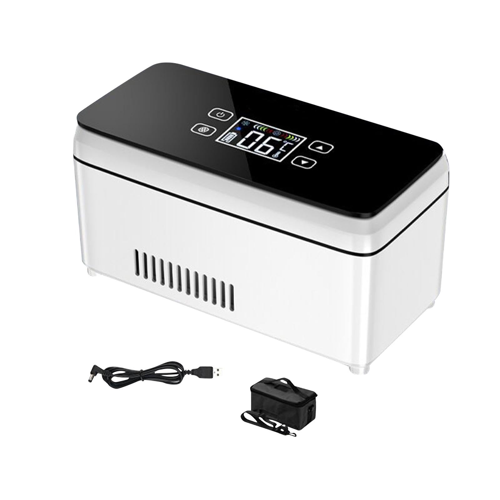 Bnf® Insulin Pen Cooler Travel Case Compact Car Fridge Portable Cooler for Travel Touch Screen-image-36
