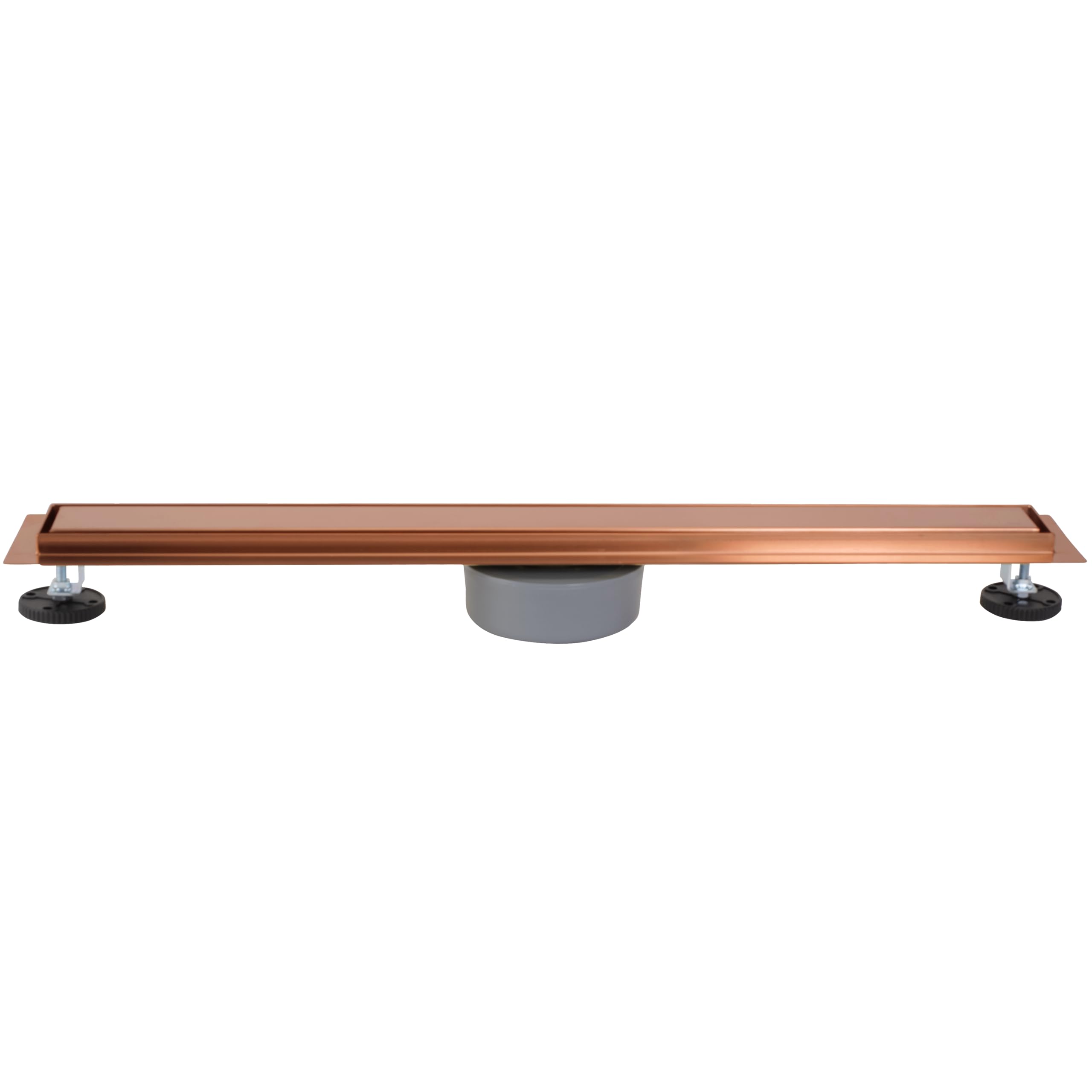 REA Drenaje Lineal NEOX Pro 64 X 11 X 6,5CM DESAGÜE Lineal DE Acero Inoxidable (Cobre Cepillado)