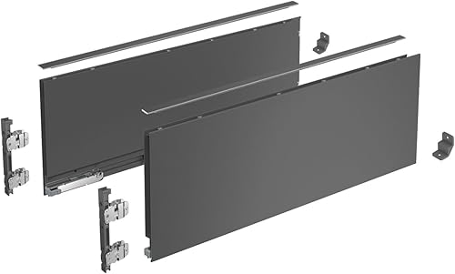 AvanTech YOU Set Zarge, Höhe 187 mm x NL 450 mm, anthrazit, links und rechts_Art