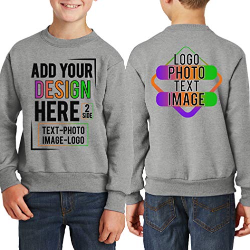 TEEAMORE Custom Youth Sweatshirt - Personalized Sweatshirt For Boys & Girls2