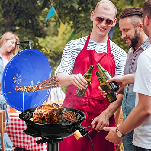 Electric Bbq Grill Techwood 15-Serving Indoor/Outdoor Electric Grill For Indoor & Outdoor Use, Double Layer Design, Portable Removable Stand Grill, 1600W #TOP6