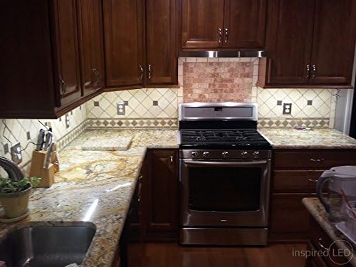 Miniatura 8 de Inspired LED Luz para debajo de la encimera Pro Series Triple Deluxe+ 12 paneles - Kit de fuente de alimentación 3 - Blanco puro