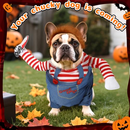 Disfraz Chucky para Perro T2Y X-Large miniatura 2