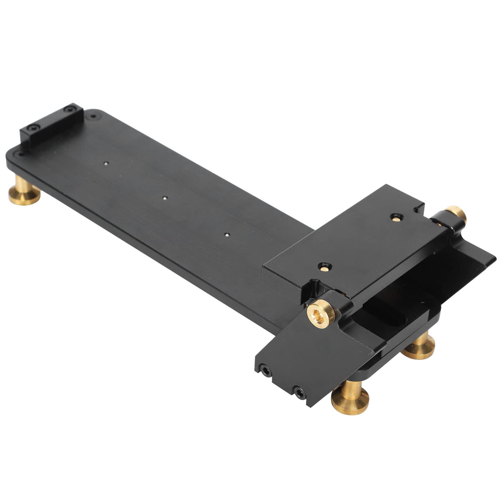 Haofy Accesorio de Afilado de Riel de Guía Lineal Duradero para Varias Herramientas, Almohadillas Antideslizantes para los Pies, para Carpinteros Profesionales
