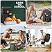 Insulated Cooler Backpack,33 Cans Multifunctional Double Deck Leakproof Cooler Bag with Sternum Strap,Large Capacity Lightweight Travel Camping Beach Backpack Cooler Ice Chest for Men Women
