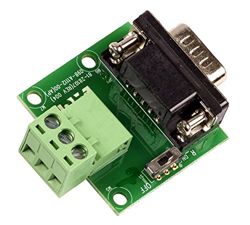 Adaptador Profibus DP DB9 Eaton con terminal de 5 pines y blindaje de alta fidelidad industrial