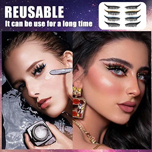 Eyeliner Sticker con Pestañas, Reutilizable y Resistente al Agua miniatura 3