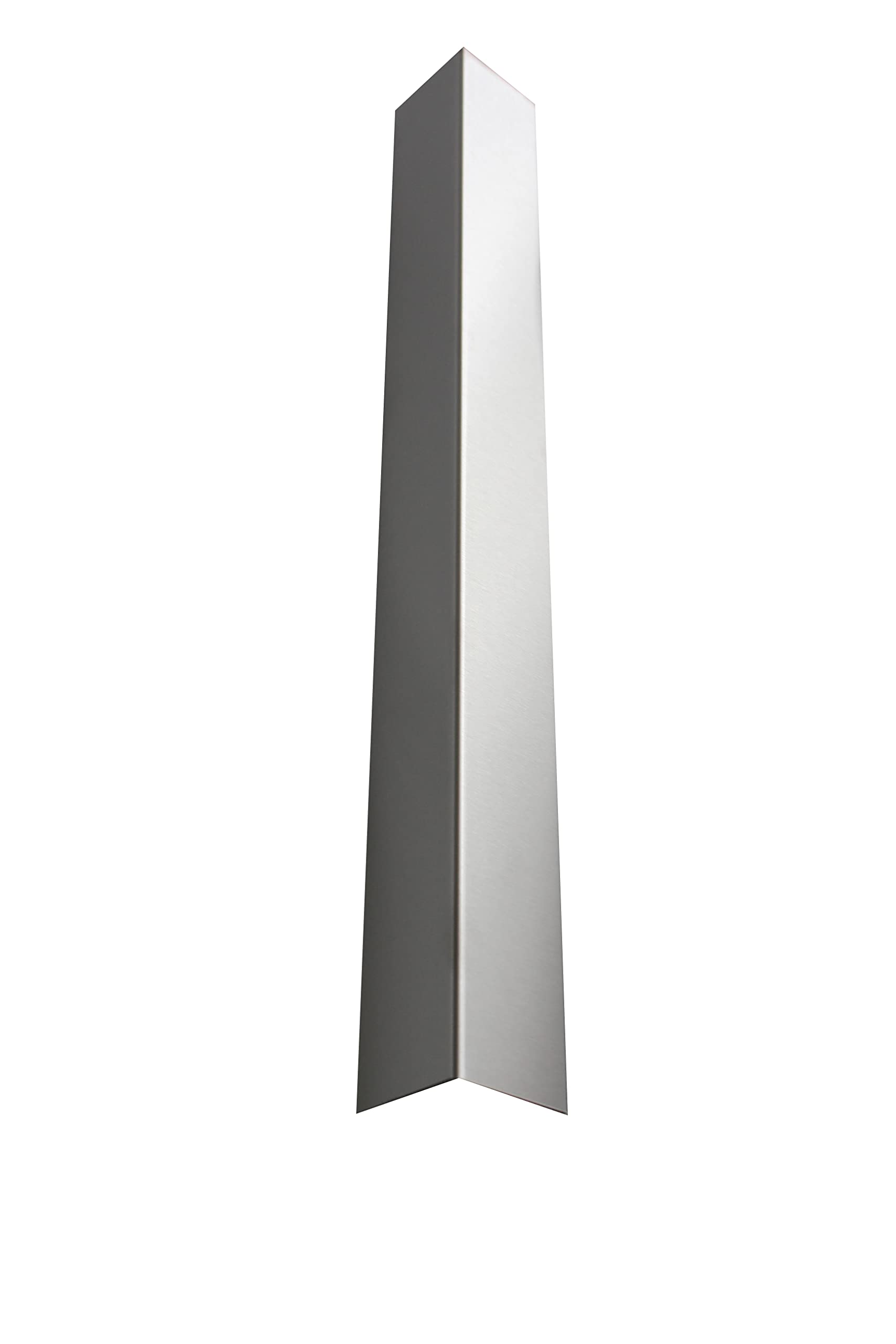 3mm Edelstahlwinkel gleichschenklig 1.4301 Oberfläche gebürstet Länge 1000/1500/2000mm (40x40mm 1500mm Länge)