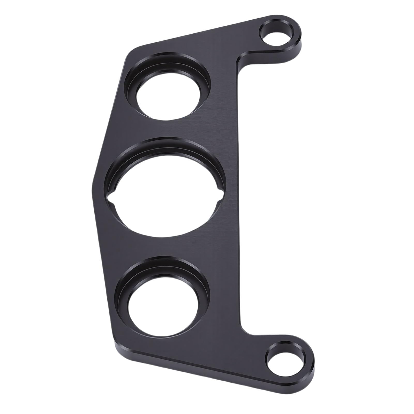 ATV High Compatibility Key Switch and Indicator Light Mount for 450R Pro Taper Handlebar Clamp Replacement, Sturdy Aluminum Material for Off Road Enthusiasts (Black)