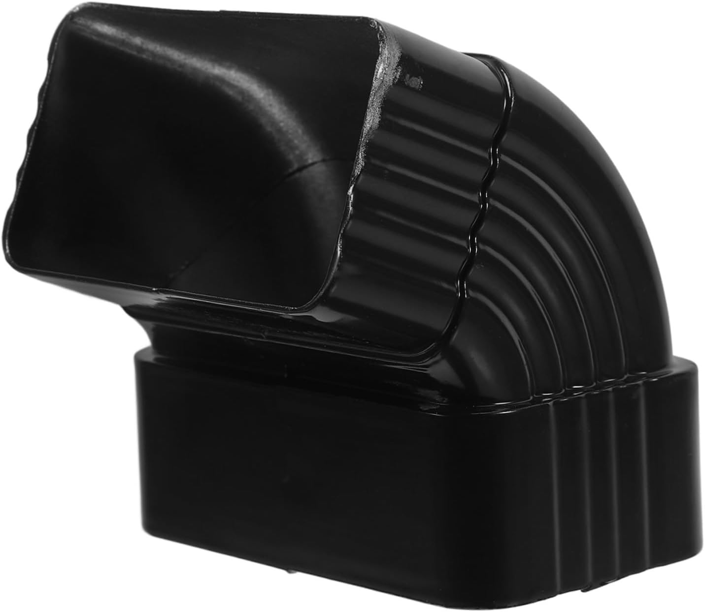 5pcs 65 Degree Aluminum Gutter Elbow Gutter Parts Adapter Drainage Pipe Rain Downspout Fitting