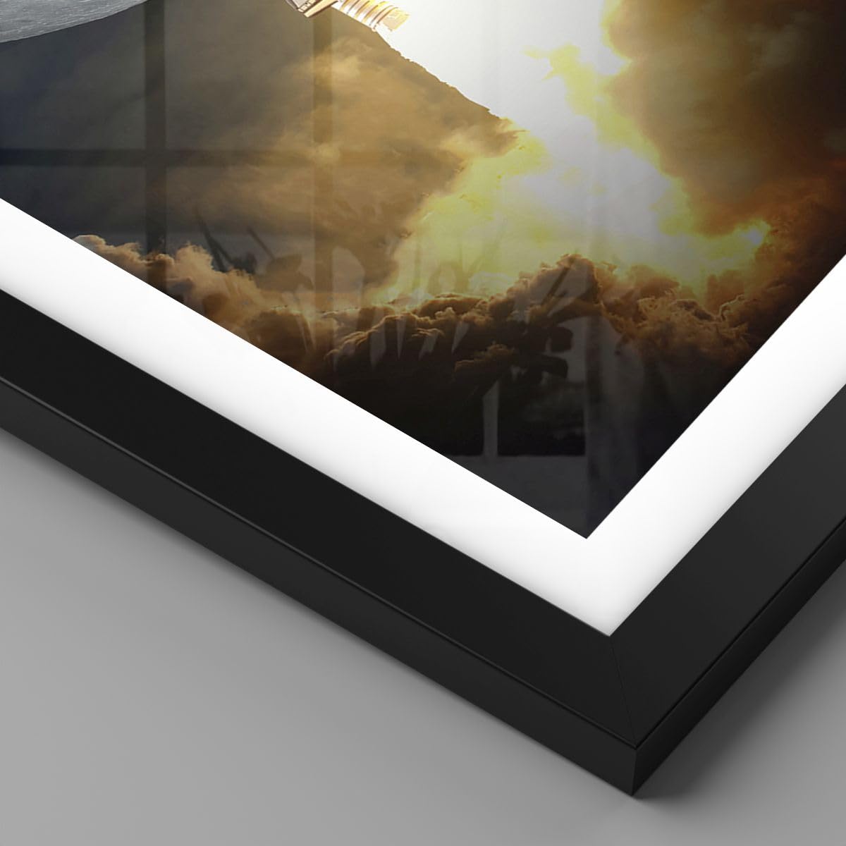ARTTOR Poster Cadre Noir 70x50 cm Affiche Espace - 5472 - P2B